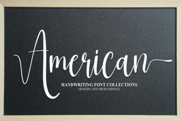 American: A Modern Handwritten Typeface for Real Branding