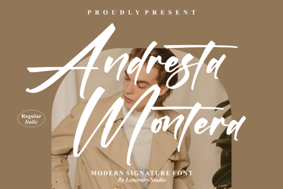 Andresta Montera: A Warm, Confident Script Font for Real Branding Work
