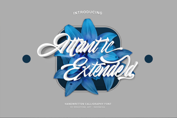 Atlantic Extended: A Premium Script Font for Polished Branding