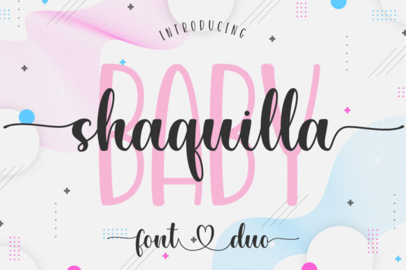 Baby Shaquilla: A Delicate Script Font That Elevates Handmade Goods