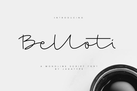 Belloti: A Graceful Script Font for Thoughtful Editorial Design