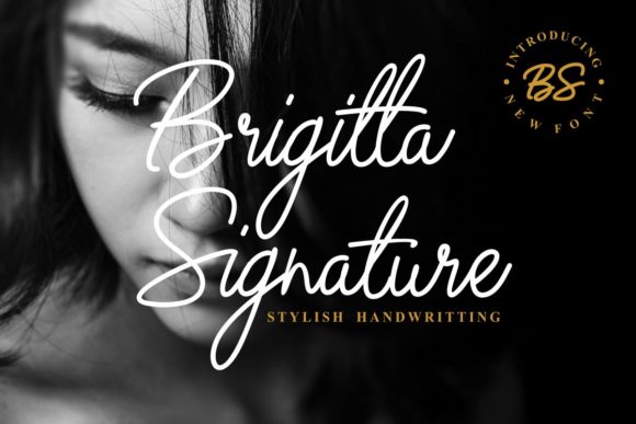 Brigitta Signature: A Classy Handwritten Font