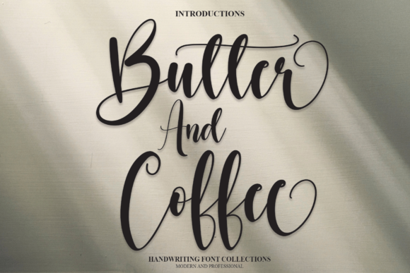 Butter and Coffee: A Handwritten Font That Feels Human