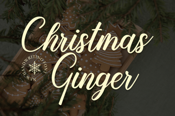 Christmas Ginger Font: Friendly, Festive Branding for Small Businesses