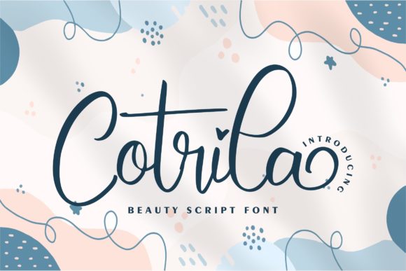 Cotrila: A Whimsical Font for Creative Campaigns