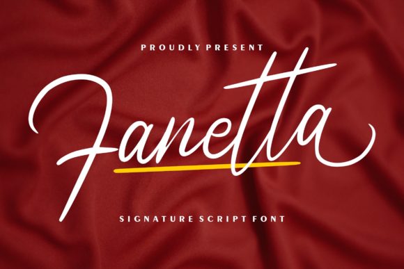 Fanetta: A Script Font for Web Design