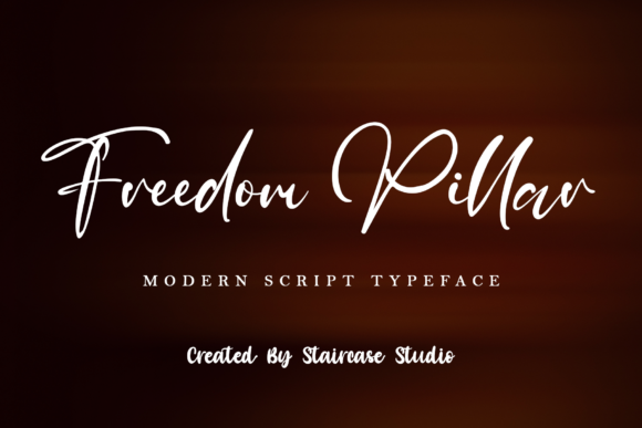 Freedom Pillar: A Modern Script Font That Elevates Your Brand