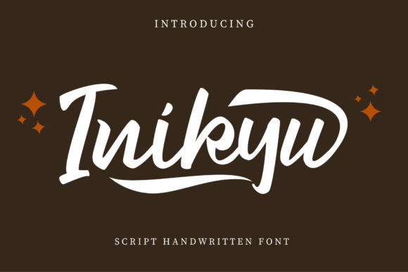 Inikyu: A Delicate Handwritten Font