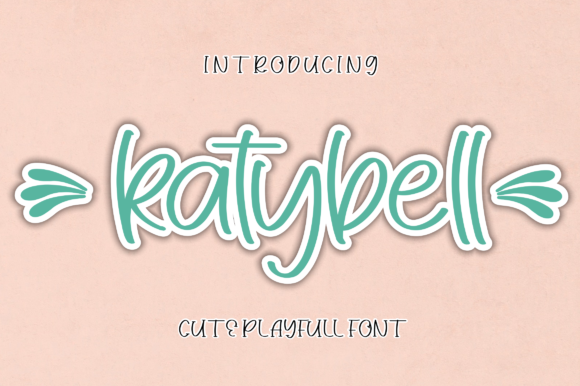 Katybell: A Playful Handwritten Font for Small Business Branding