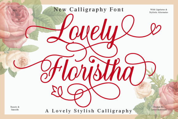 Lovely Floristha: A Handwritten Font That Makes Your Message Feel Human