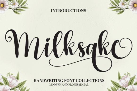Milksake: A Whimsical Script Font for Scroll-Stopping Brand Content
