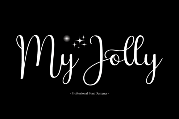 My Jolly: A Graceful Script Font for Editorial Warmth