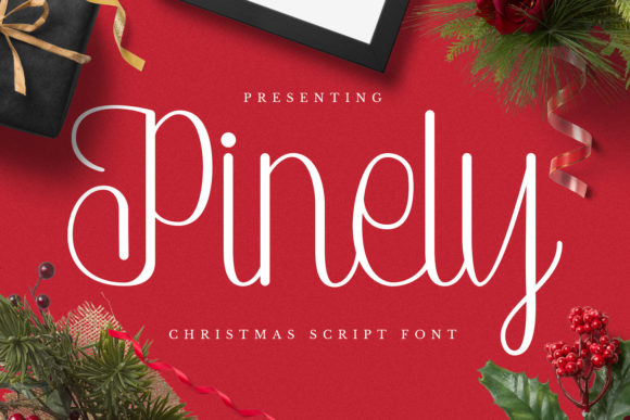 Pinely: A Handwritten Font for Elegant Web Design