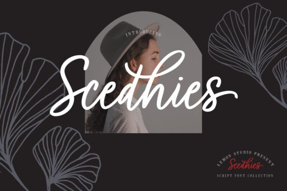 Scedhies: A Delicate Script Font for Thoughtful Branding