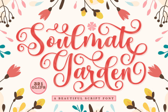 Soulmate Garden: A Handwritten Font That Feels Like Home