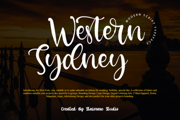Western Sydney: A Stylish Script Font