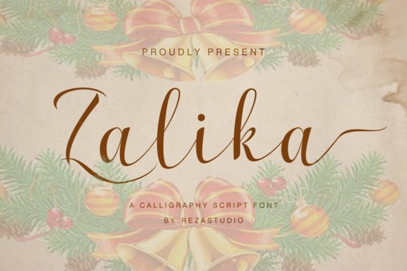 Zalika: A Handwritten Script Font with Editorial Warmth